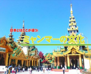 【日本とはここが違う！】ミャンマーの文化