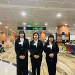 北海道の介護業に配属予定の技能実習生3名がミャンマーから出国いたしました