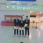 栃木県の建築板金業に配属予定の技能実習生3名がミャンマーから出国いたしました