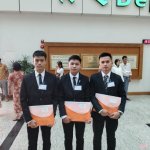 大阪府の溶接業に配属予定の技能実習生3名がミャンマーから出国いたしました