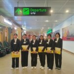 長崎県の食鳥処理加工業に配属予定の技能実習生6名がミャンマーから出国いたしました