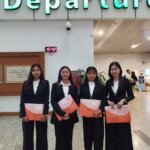 千葉県の企業に配属の通訳・翻訳者が4名（技術・人文知識・国際業務）、ミャンマーから出国いたしました